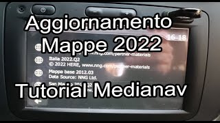 Aggiornamento Mappe sul Medianav Tutorial [upl. by Tenner]