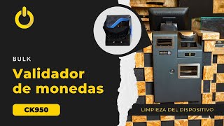 Lk Bitronic  Validador de monedas Bulk  Cashkeeper CK950 [upl. by Enirak]