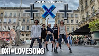 KPOP IN PUBLIC TXT투모로우바이투게더 0X1LOVESONG I Know I Love You Dance cover by Kline from France [upl. by Krauss227]