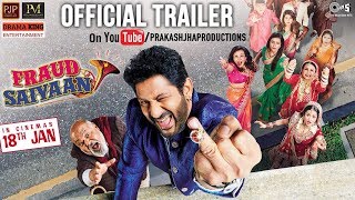 Fraud Saiyaan Official Trailer  Arshad Warsi Saurabh Shukla Elli AvrRam Sara Loren  18 Jan 2019 [upl. by Yrag]