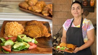 Milanesa de Pollo al Estilo de la Sierra de Sonora  La Herencia de las Viudas [upl. by Annaig]