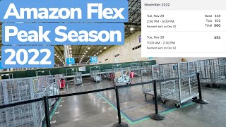 Amazon Flex Peak Season 2022 [upl. by Asikal]