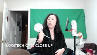 Logitech C920 HD amp C510 Webcam Test Videos on Mac Mini [upl. by Laurinda435]