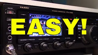 Yaesu FTdx1200 working some easy DX [upl. by Talbot]