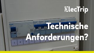 Technische Voraussetzungen für die Montage einer Wallbox [upl. by Apfelstadt]