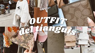 Buscando el outfit para año nuevo  Yendo a distintos tianguis de Tijuana por una semana [upl. by Eelyr]