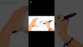 Original Video by DrawinGeek 💯 Frankenstein Drawing 🧟 trending fyp art drawing tinykidtv draw [upl. by Dronski]