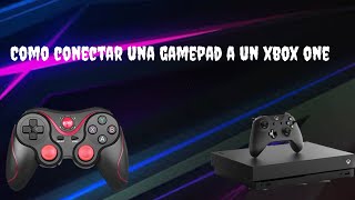 Como conectar una gamepad a un xbox one [upl. by Anuahsar856]