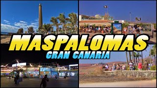 MASPALOMAS Gran Canaria  Canary Island 4k [upl. by Rehpotsirahc641]