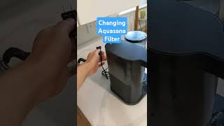 How To Change Countertop Aquasana Drinking Water Filter [upl. by Riccio]