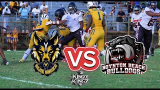 AYFL 13U Superbowl Boynton 50 Boyz Vs Miramar Blue Smoke [upl. by Raseac919]