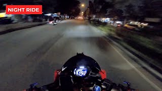 NIGHT RIDE GOOD MOOD  CBR250RR [upl. by Navets264]