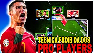 EFOOTBALL 2024  PRO PLAYERS ESTÃO USANDO ESSA TÉCNICA 🤯 DICA E TRUQUE DE UM PRO PLAYER 💥 [upl. by Honna625]