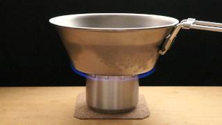 Alcohol Stove  Groove Stove [upl. by Pacian]