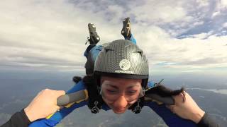 Moruya Skydive Oz AFF skydiving course stages 18 [upl. by Drahnreb444]