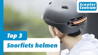 HELMPLICHT  BEKIJK DE TOP 3 BEST VERKOCHTE SNORFIETS HELMEN 🥉 [upl. by Jewett569]