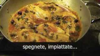 Filetti di scorfano al filetto di pomodoro video ricetta n° 007 [upl. by Terrena318]