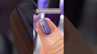 this trick will FIX your streaky manicure 🫣💅 nailpolish101 nailpolish [upl. by Isied857]