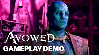 31 Minutes of Avowed Live Gameplay Demo  gamescom 2024 [upl. by Krisha]