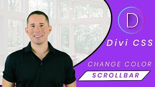 Divi CSS Change Scrollbar Color [upl. by Lyrred]