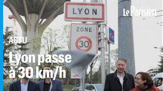 La ville de Lyon passe à 30 kmh pour «sauver des vies» [upl. by Anead]