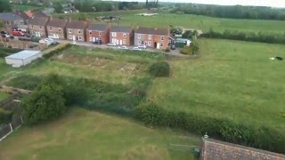 Parrot Bebop Footage Misterton Cricket Field nottinghamshire [upl. by Reiss]