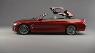 2017 BMW 4 Series Convertible facelift exterior design [upl. by Anthea]