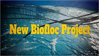 New Biofloc 12 Lac Liter Water Capacity Project For Shrimp and Fish Farming [upl. by Idnim]