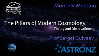 The Pillars of Modern Cosmology Theory and Observations Monthly Meeting  July 2024 [upl. by Elin]