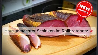 ‼️ Selbstgemachter Schinken im Rollbratenetz [upl. by Aisa]