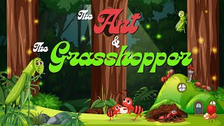 The Ant And The Grasshopper  Bedtime Stories Nightmare  Animated Story  English Fairy Tale [upl. by Sivi]