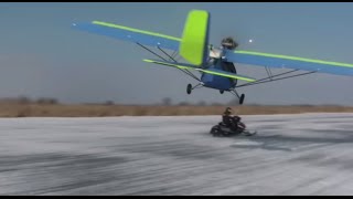 Combat Air Patrol in a Flightstar Ultralight [upl. by Artep]