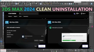 Uninstall 3ds Max 2024 Completely [upl. by Chilt]