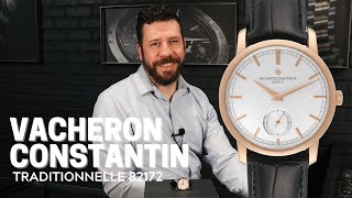 Vacheron Constantin Traditionnelle 18k Rose Gold Mens Watch 82172 Review  SwissWatchExpo [upl. by Maher]