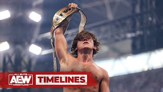 The RISE of the ColdHearted Handsome Devil amp FTW Champion HOOK  AEW Timelines [upl. by Scotty]