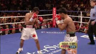 Pacquiao vs Morales III Round 3 [upl. by Anirb]