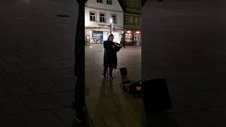 Ilinaviolin violin violine classicmusic joecocker musician busking busker Bayreuth music [upl. by Eizzo657]