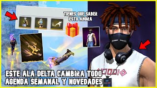 🎁Rapido Ala Delta ULTRA TOP AGENDA SEMANAL Aspectos y Skin 9 diamantes FILTRACIONES y Novedades FF [upl. by Eceinwahs]