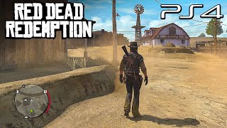 Red Dead Redemption PS4 Free Roam Gameplay [upl. by Magnus]