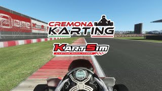 Cremona  IAME OK Junior  KartSim Pro EU Simulation Software [upl. by Kenna]