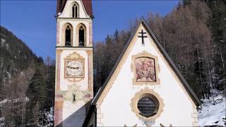 Längenfeld Tirol Geläute der Pfarrkirche zur hl Katharina [upl. by Abran]