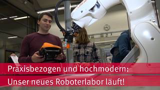 Neues Roboterlabor an der HsKA [upl. by Tiram234]