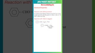 Reaction with fehling solution Reaction with Tollen’s reagent Chemical properties of Benzaldehyde [upl. by Nort281]