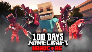 I Survived 100 Days in an Evolved Parasite Outbreak in Hardcore Minecraft [upl. by Herrle]