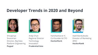 Developer Trends in 2020 and Beyond [upl. by Inamik]