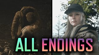 Resident Evil 8 Village  ALL ENDINGS  Ethans Sacrifice  Secret Scene  Rose as a Teenager [upl. by Chappell]