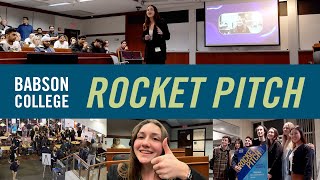 Journey to Babson Colleges Rocket Pitch  BabsonUnscripted [upl. by Mcnamee]