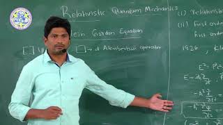 Dr Mohammed Salim on Klein Gordon Equation [upl. by Tess]