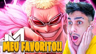 REAGINDO 𝗔𝗢 RAP do Doflamingo One Piece  Por Um Fio  M4rkim ‹ Ine Games › [upl. by Eisac]