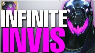 INFINTE INVISIBILITY makes hunters the strongest right now in destiny 2  destiny 2 hunter build [upl. by Ahs]